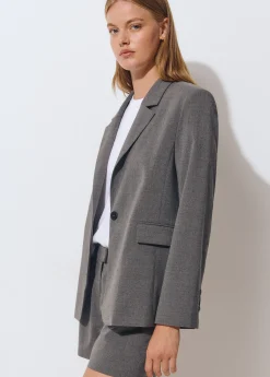 Brownie Total Look*Americana recta sastre Gris