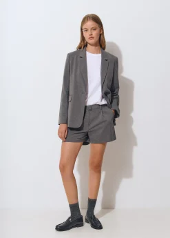 Brownie Total Look*Americana recta sastre Gris