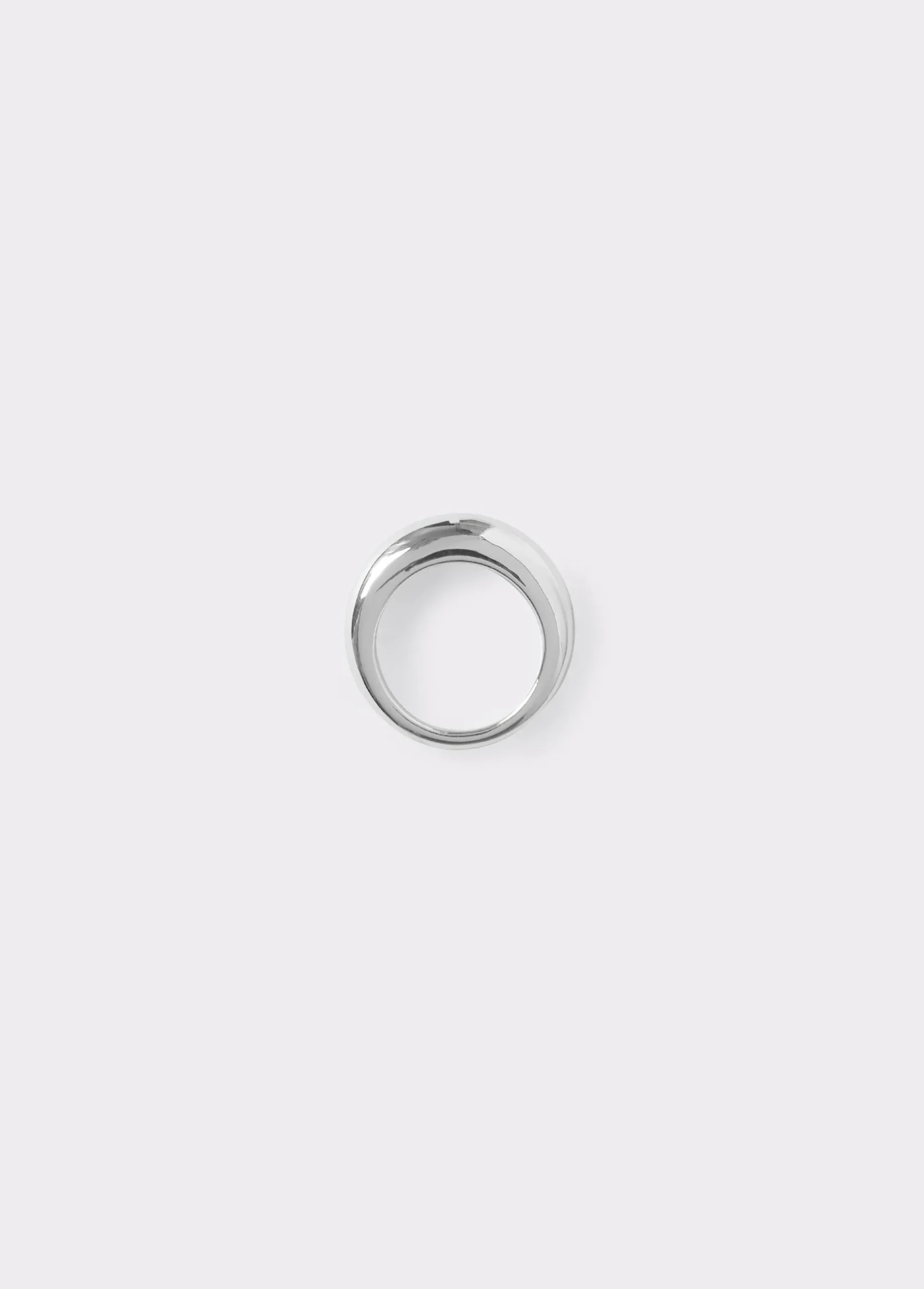 Brownie Bisutería*Anillo volumen plateado Plata