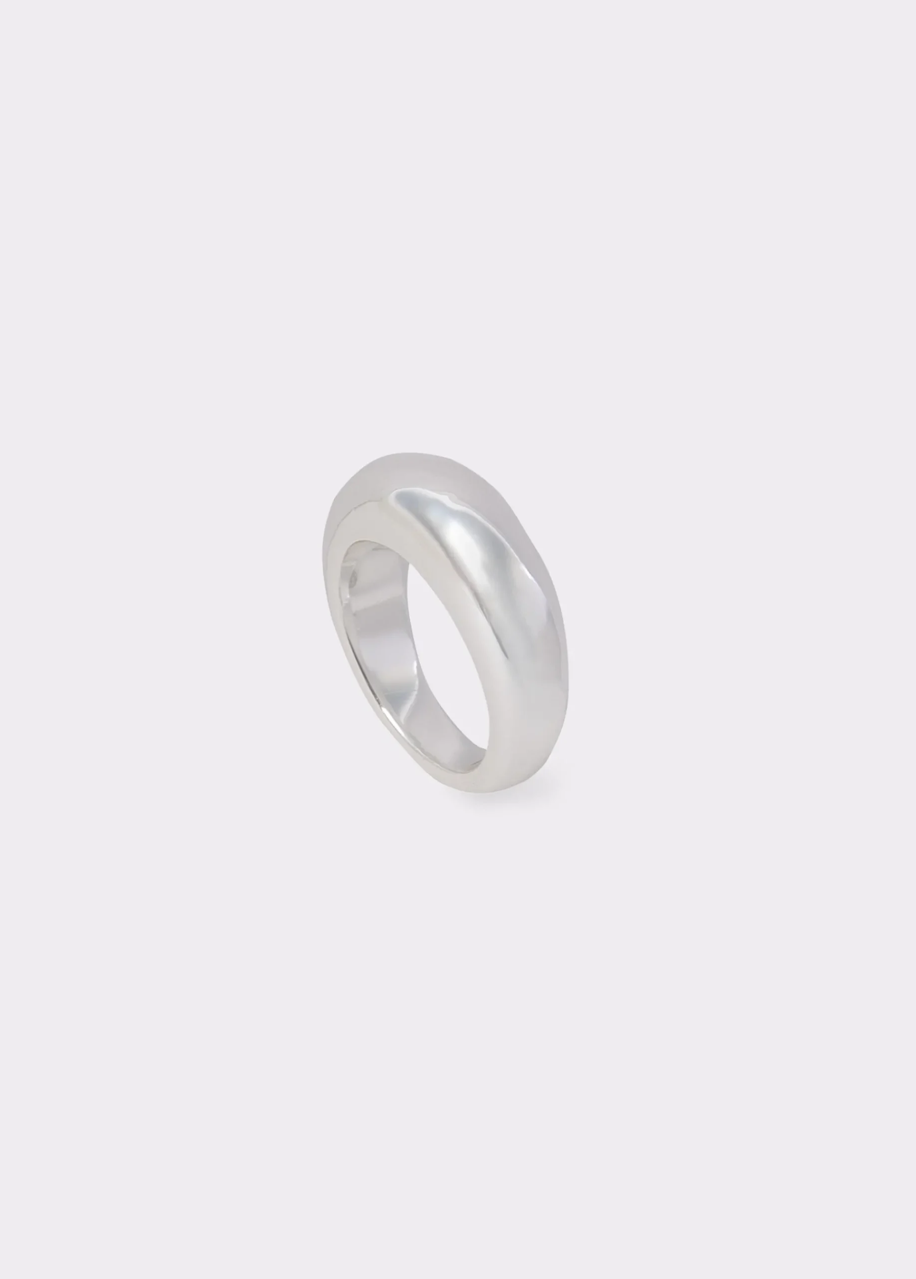 Brownie Bisutería*Anillo volumen plateado Plata