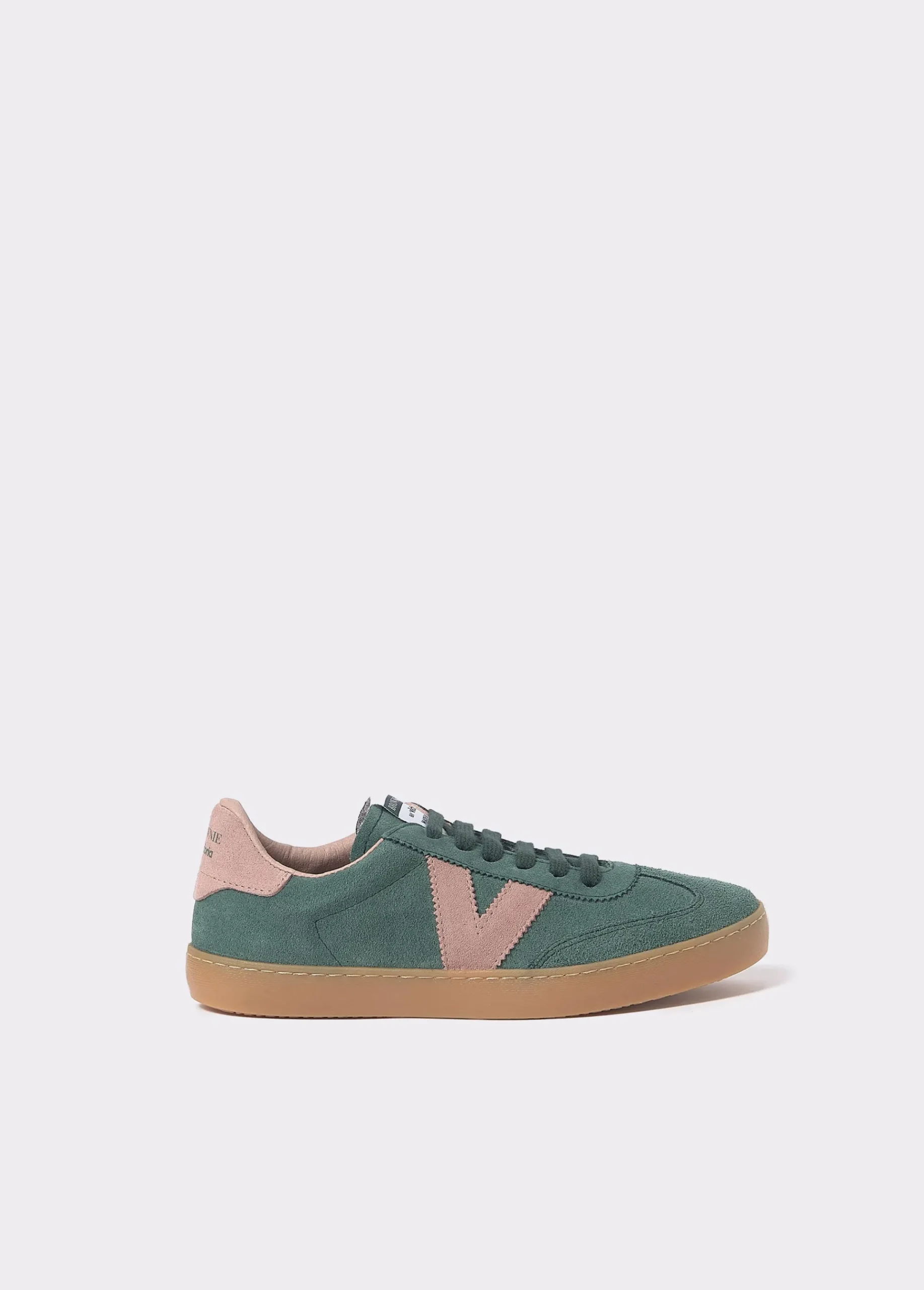 Brownie Zapatos*Bamba verde piel colaboración con Victoria Verdebotella
