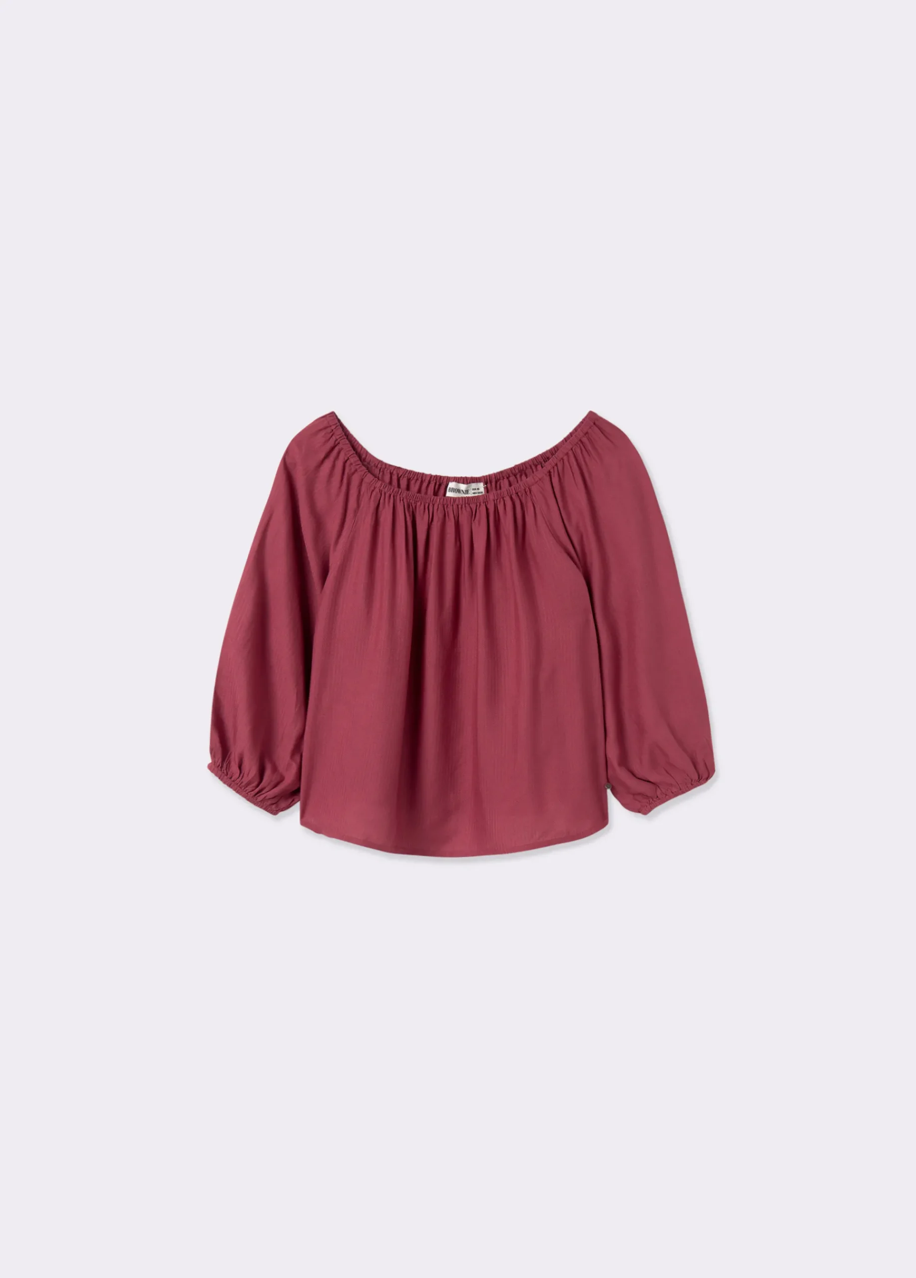 Brownie Camisas Y Blusas*Blusa manga larga lisa Teja
