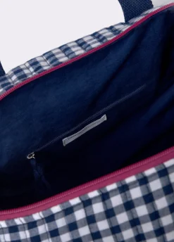 Brownie Bolsos|Accesorios De Viaje*Bolso bowling estampado Marino