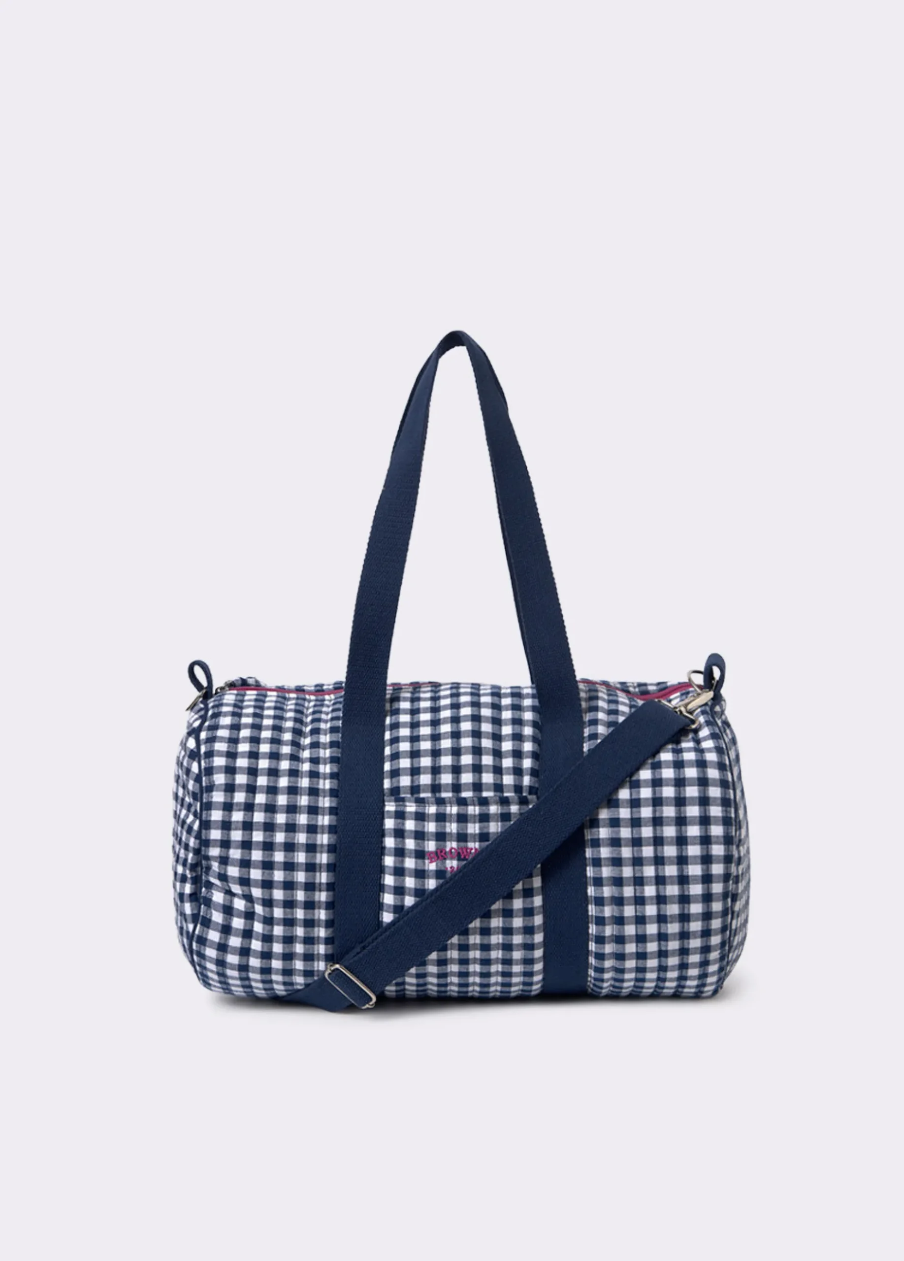 Brownie Bolsos|Accesorios De Viaje*Bolso bowling estampado Marino