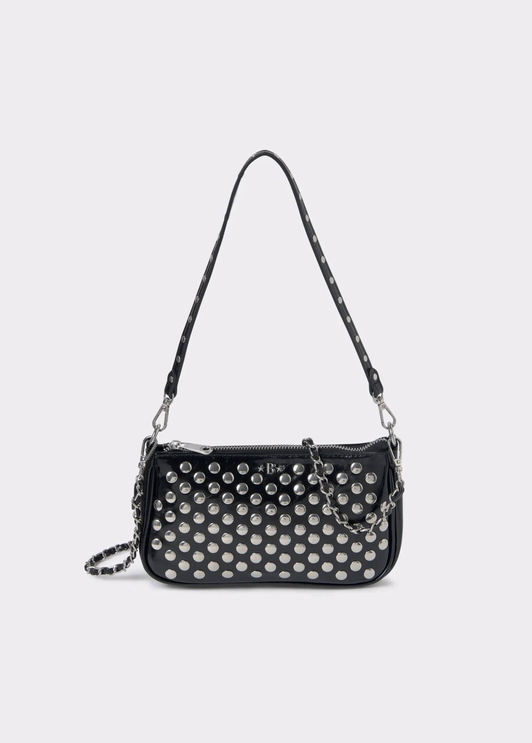Brownie Bolsos*Bolso hombro tachas Negro