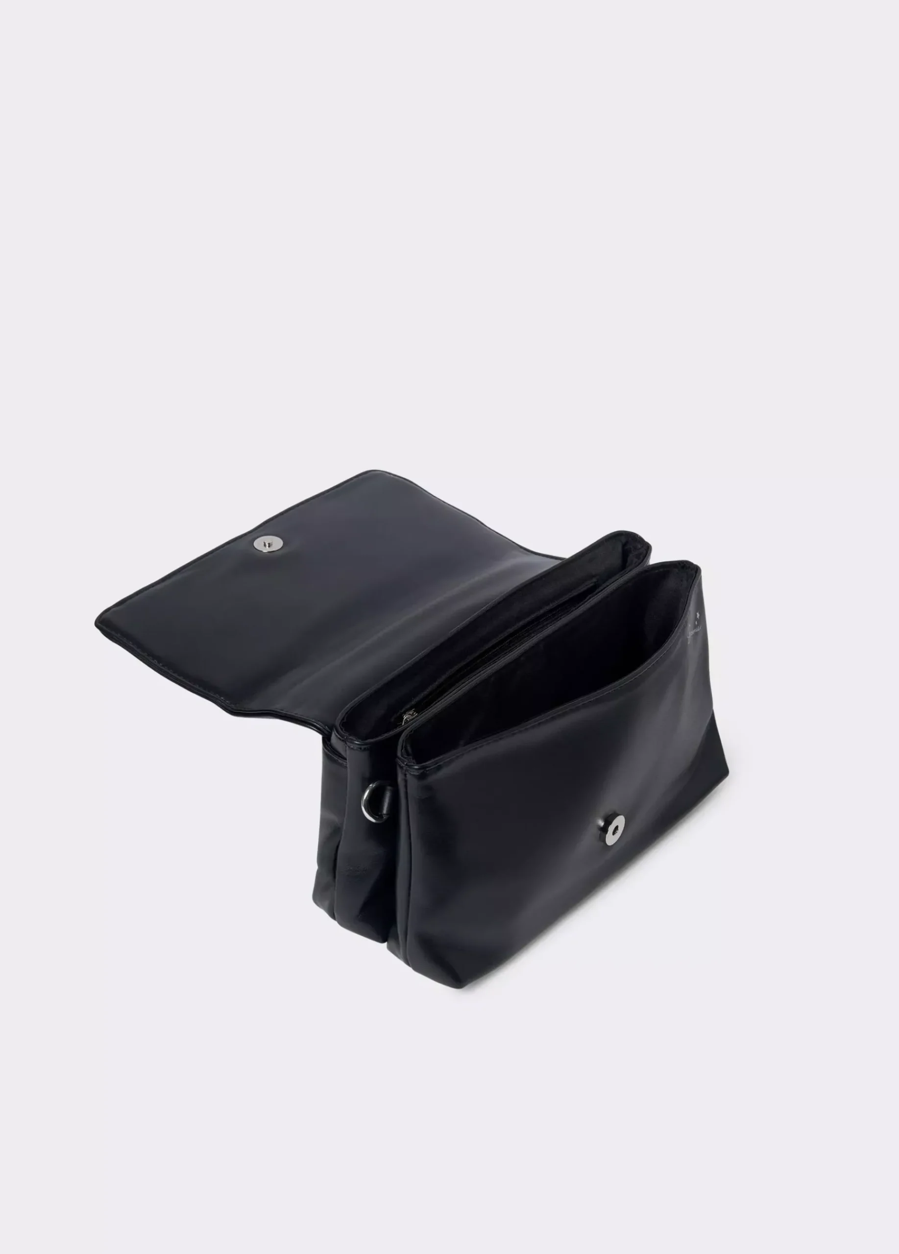 Brownie Bolsos*Bolso mediano solapa rayos Negro