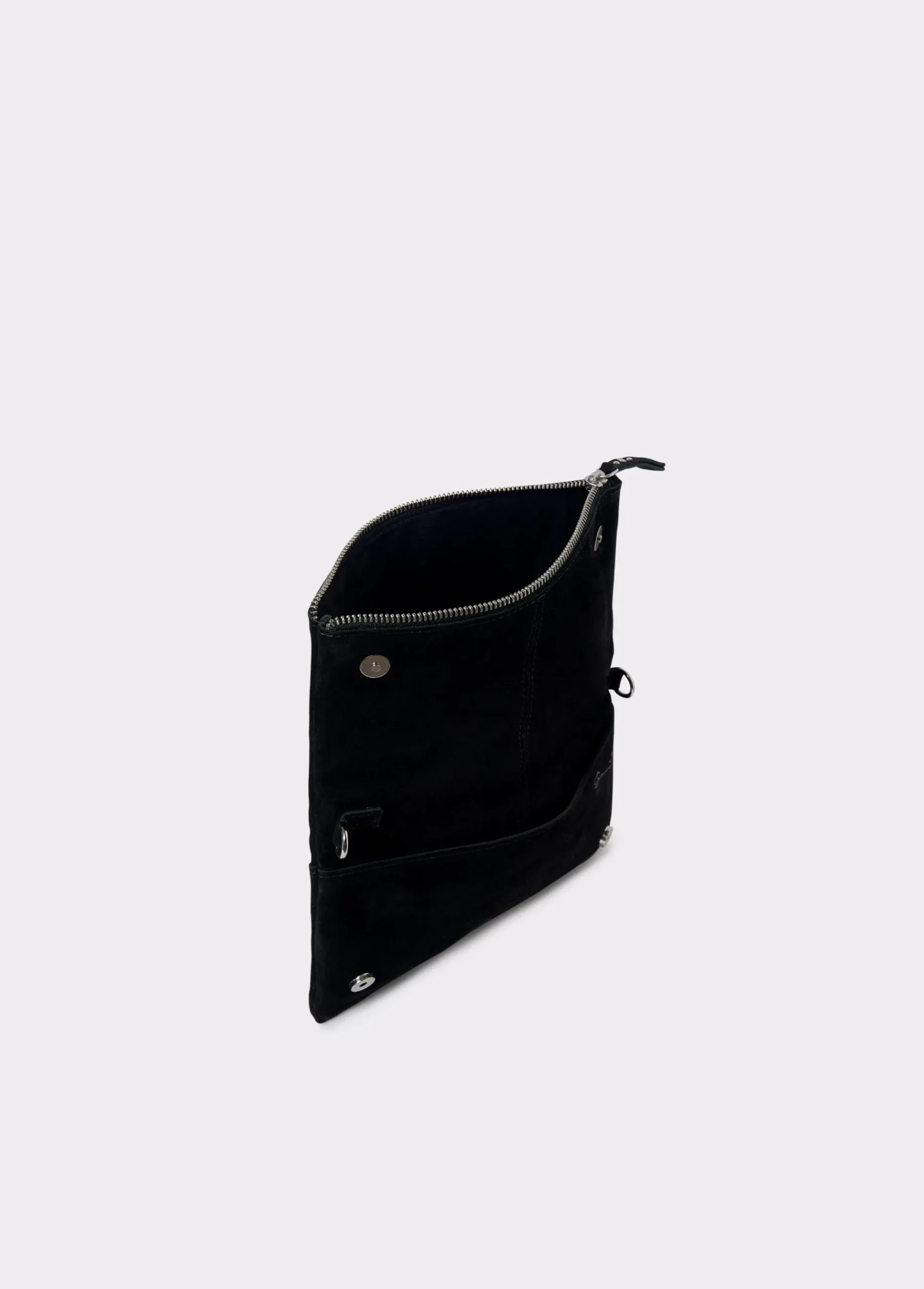Brownie Bolsos*Bolso piel solapa estrellas Negro