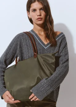 Brownie Bolsos*Bolso shopper nylon Kaki