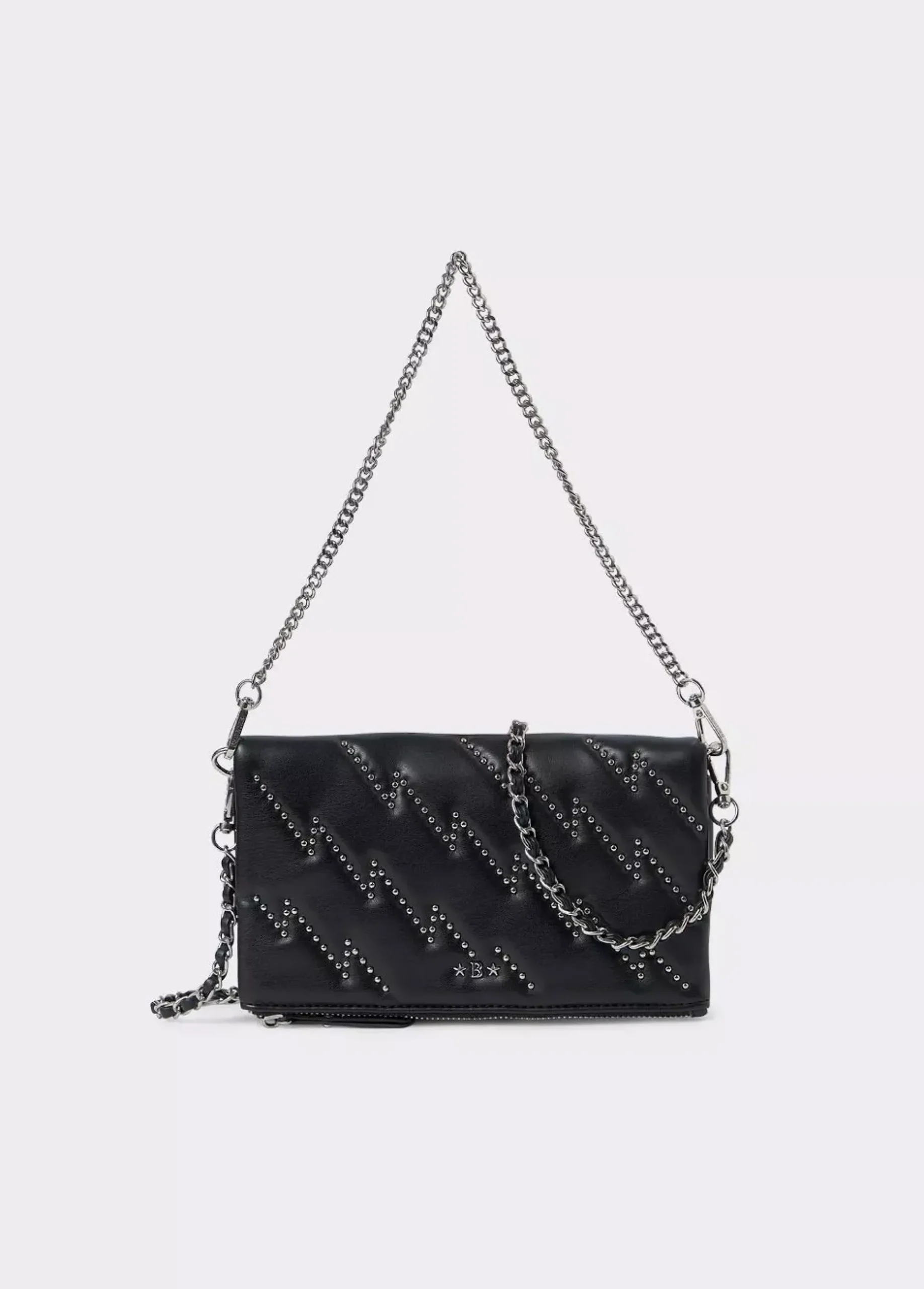 Brownie Bolsos*Bolso solapa rayos Negro