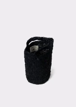 Brownie Bolsos*Bolso yute trenzado Negro