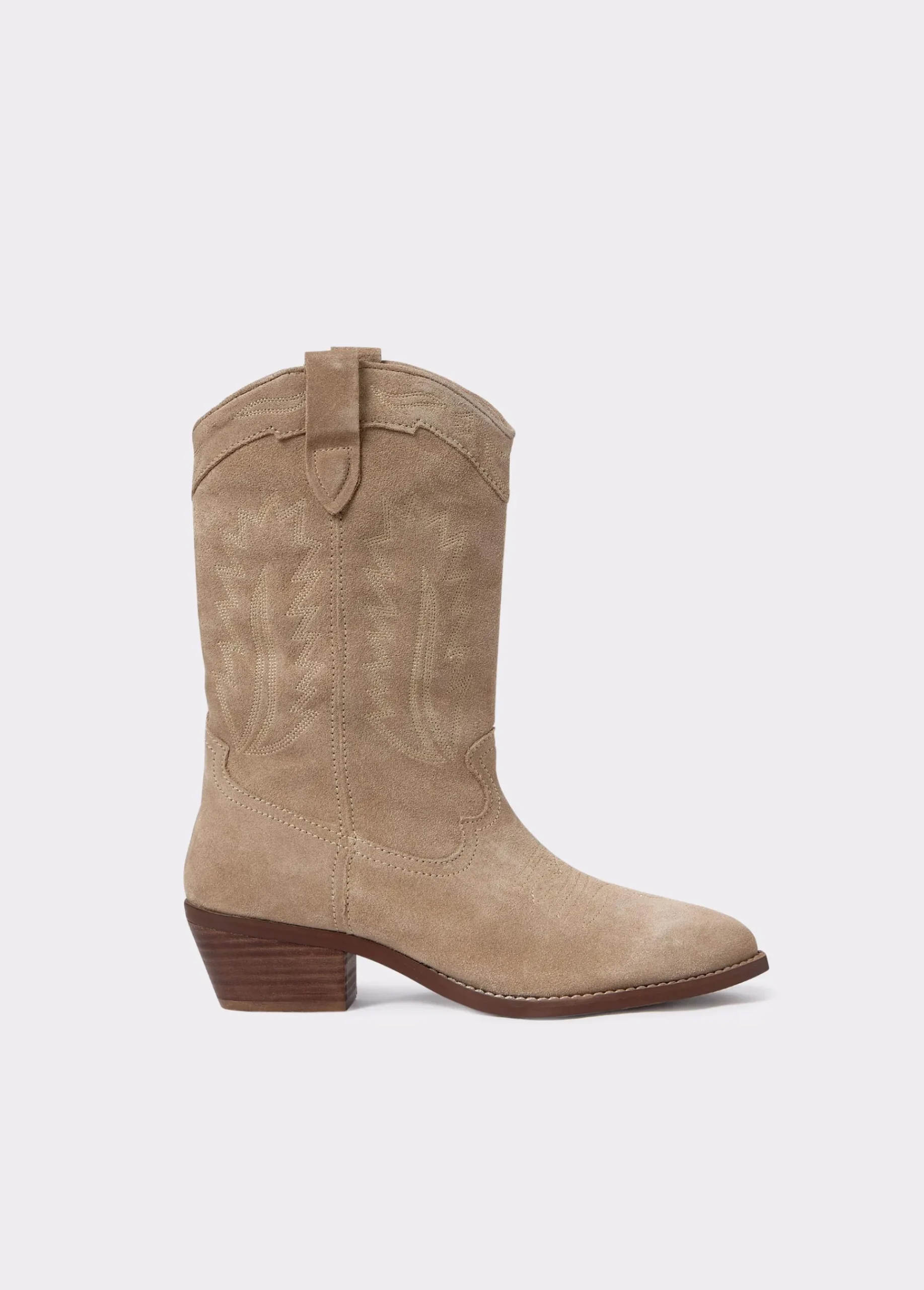 Brownie Zapatos*Bota piel cowboy Arena