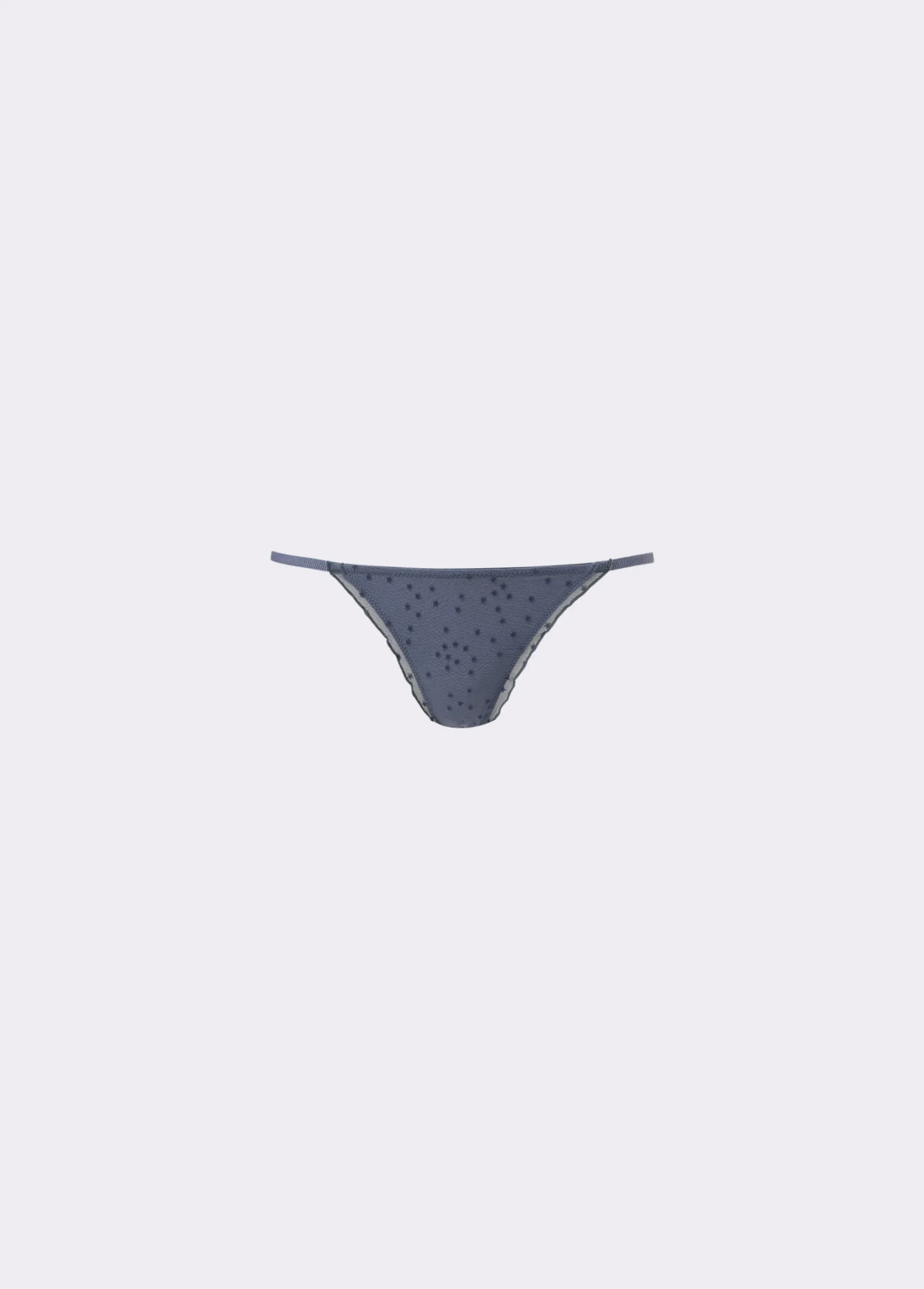 Brownie Ropa Interior*Braguita tul flocado Gris