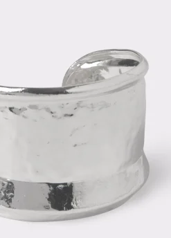 Brownie Bisutería*Brazalete rígido grabado Plata