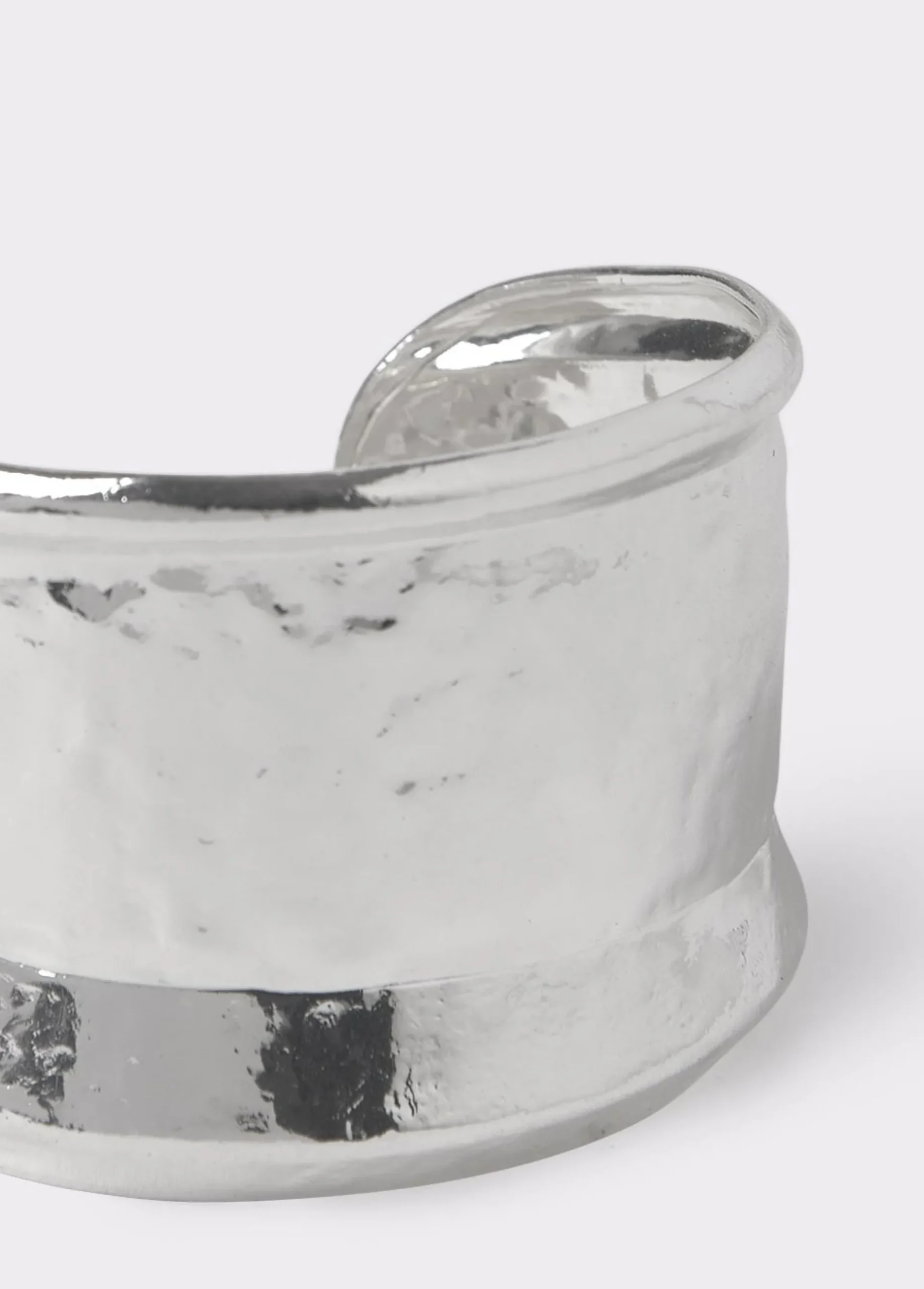 Brownie Bisutería*Brazalete rígido grabado Plata