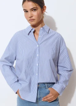 Brownie Camisas Y Blusas*Camisa rayas Azul