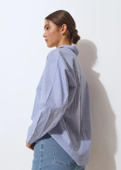 Brownie Camisas Y Blusas*Camisa rayas Azul