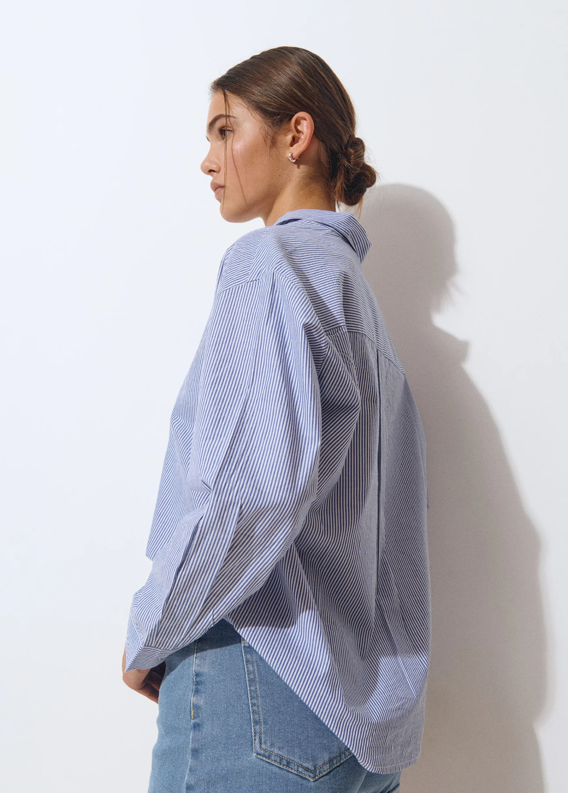 Brownie Camisas Y Blusas*Camisa rayas Azul