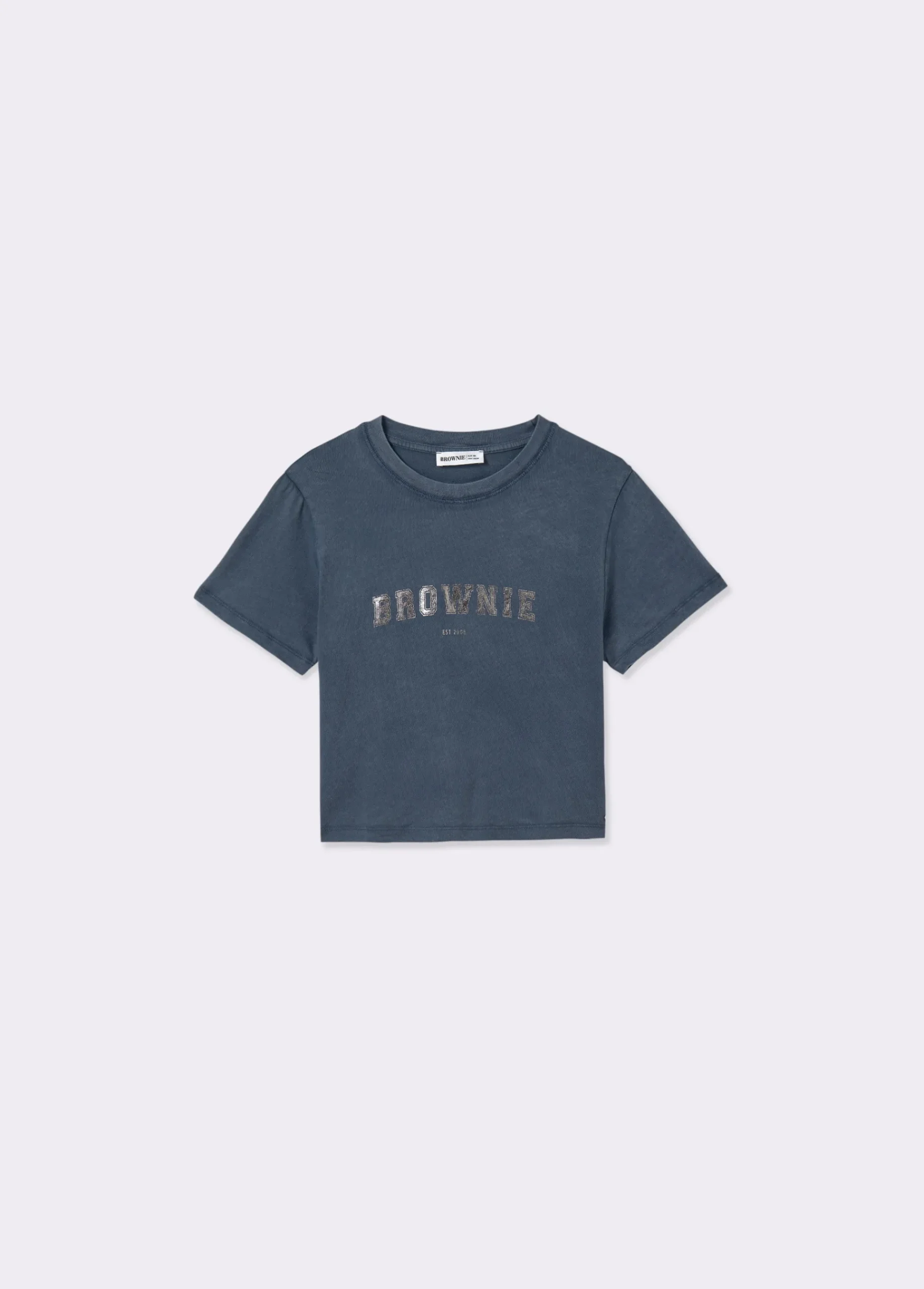 Brownie Camisetas Y Tops*Camiseta logo Azul