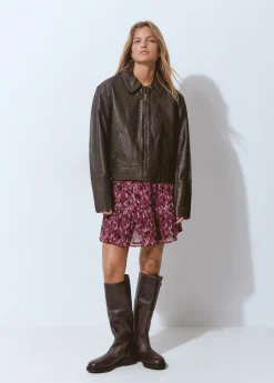 Brownie Abrigos Y Chaquetas*Cazadora efecto piel Marron