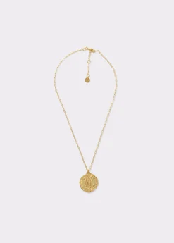 Brownie Bisutería*Collar virgen de los milagros Dorado