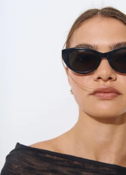 Brownie Gafas De Sol*Gafas de sol cat eyes Negro