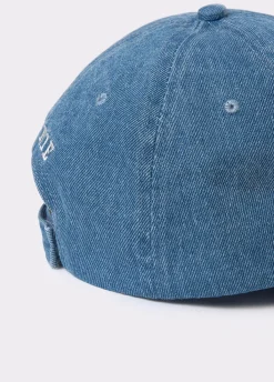 Brownie Gorras Y Gorros*Gorra denim bordada Azul