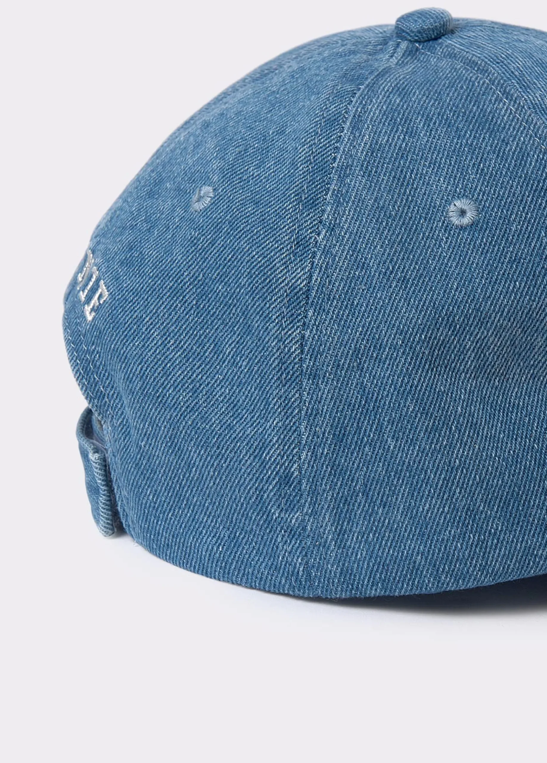 Brownie Gorras Y Gorros*Gorra denim bordada Azul