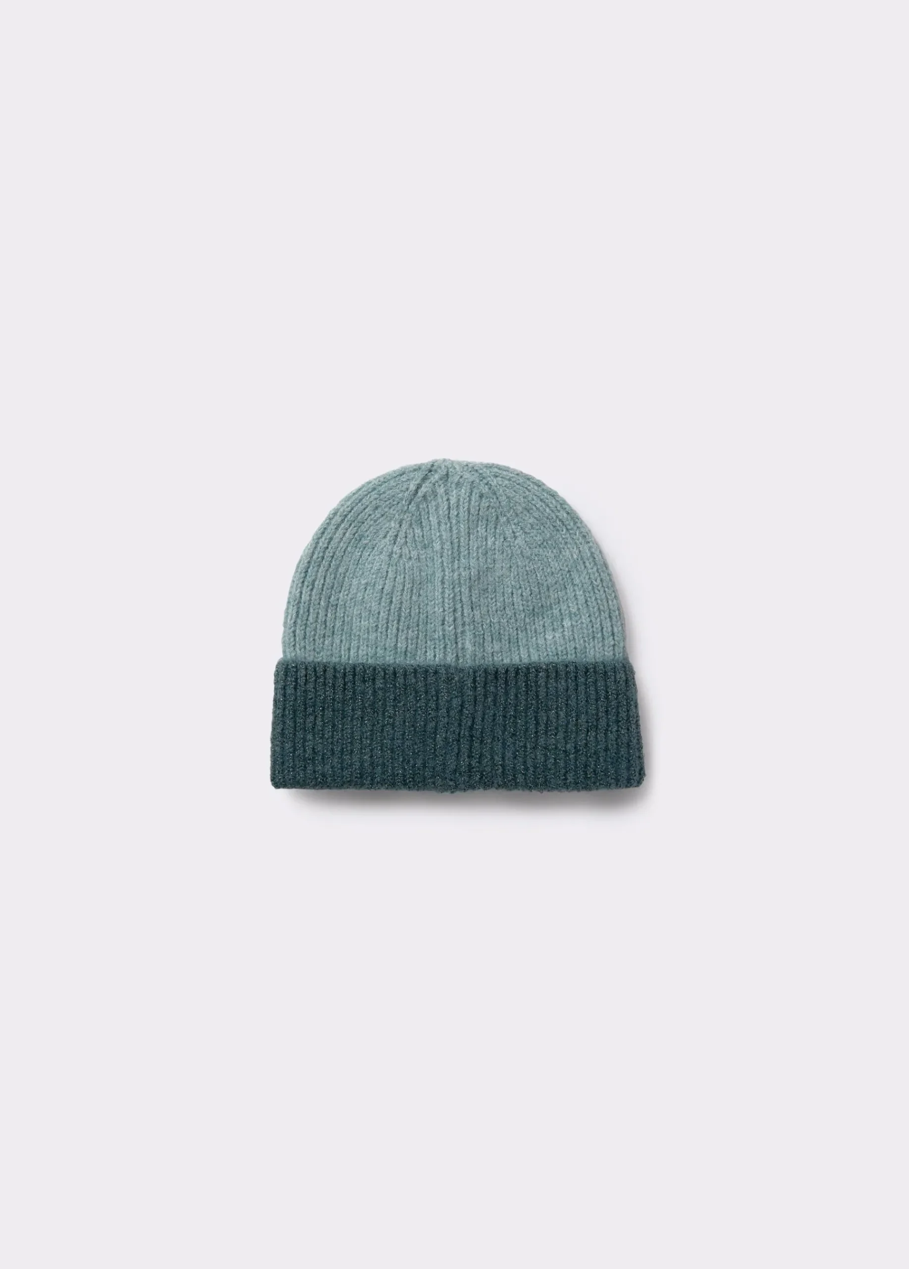 Brownie Gorras Y Gorros*Gorro bicolor canalé lurex Verde