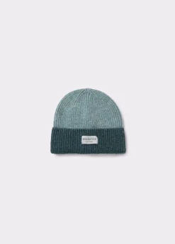 Brownie Gorras Y Gorros*Gorro bicolor canalé lurex Verde