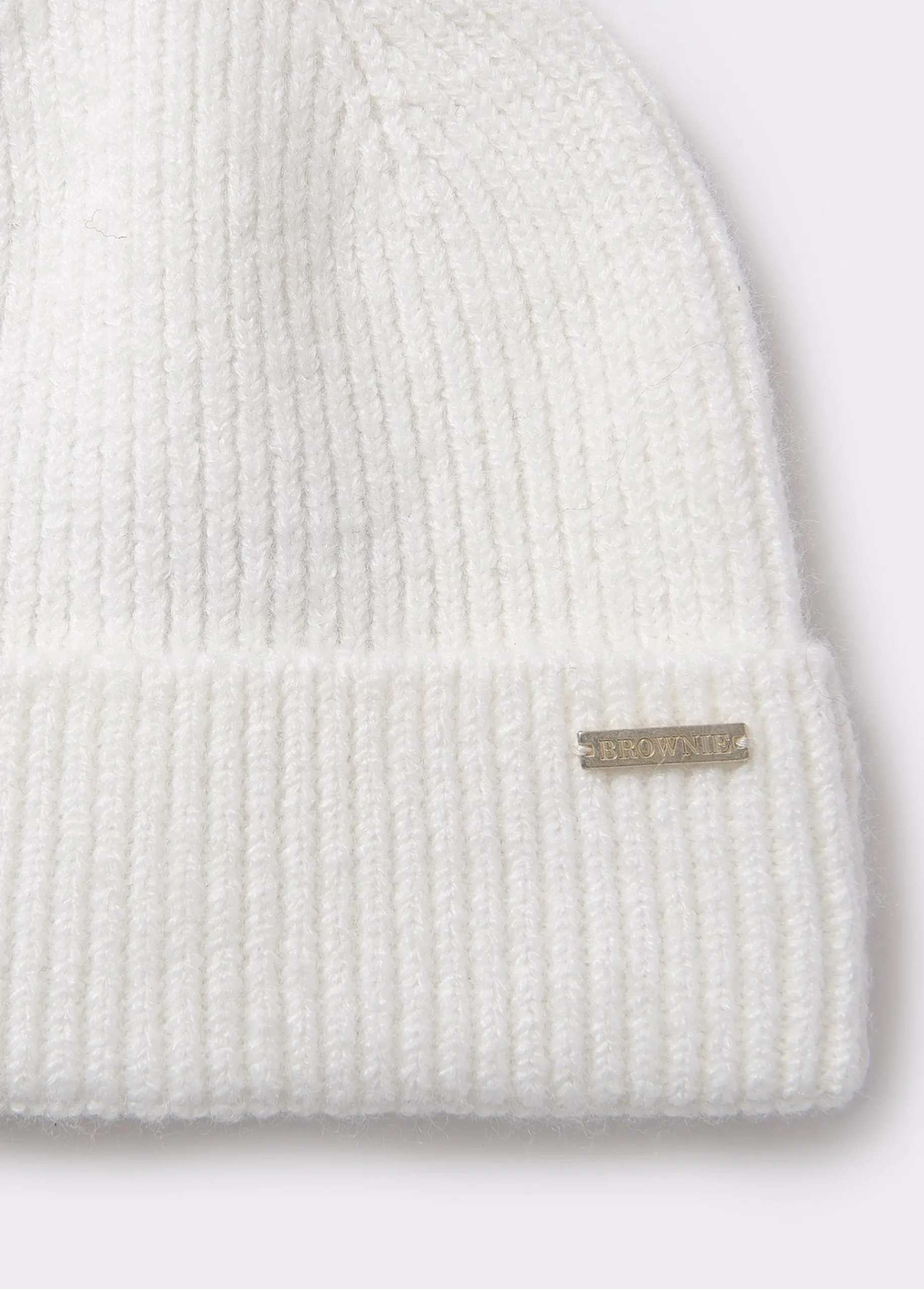 Brownie Gorras Y Gorros*Gorro canalé liso Arena