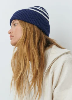 Brownie Gorras Y Gorros*Gorro rayas Azul