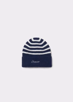 Brownie Gorras Y Gorros*Gorro rayas Azul