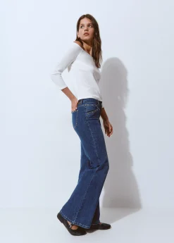 Brownie Jeans*Jeans culotte tachas Azulmedio
