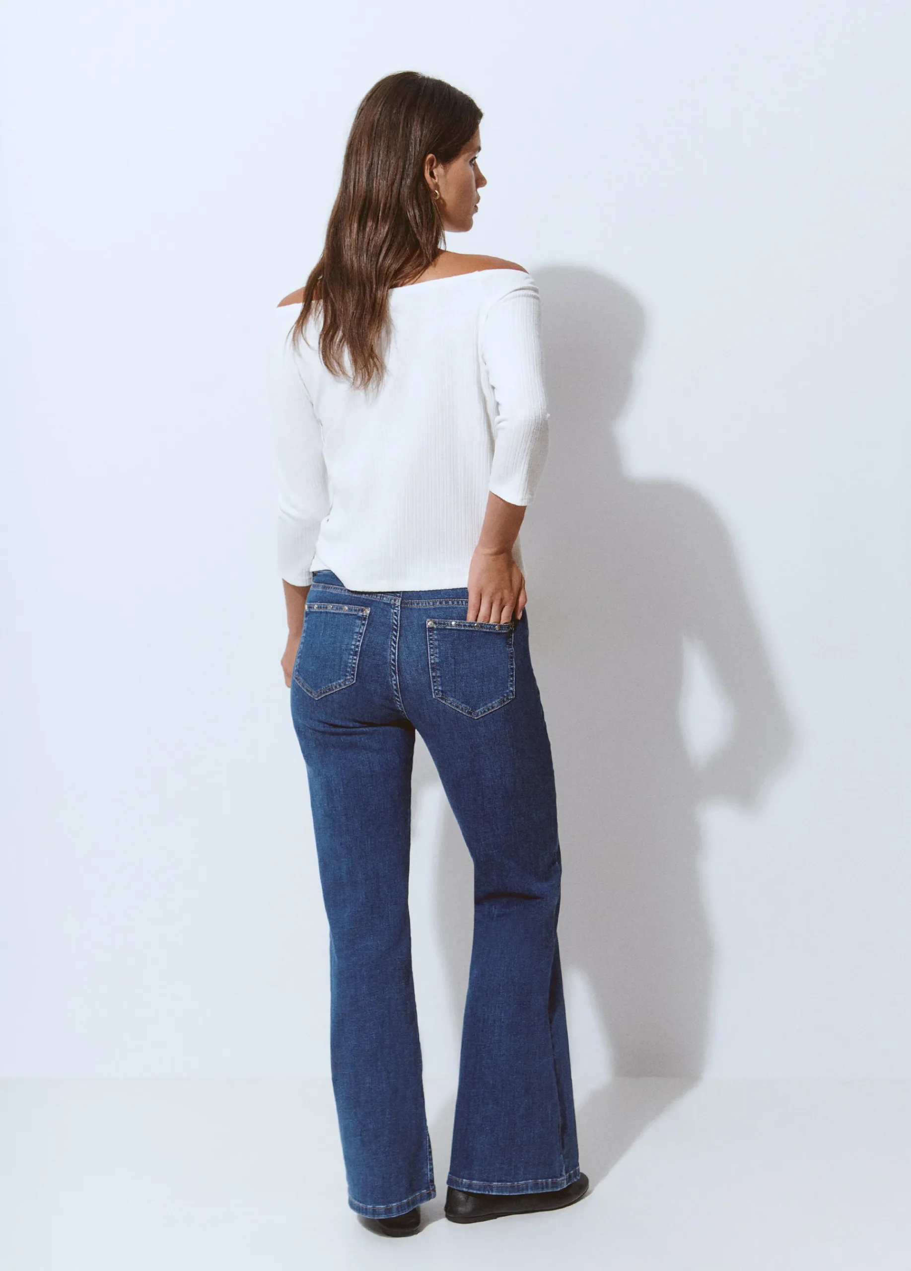 Brownie Jeans*Jeans culotte tachas Azulmedio
