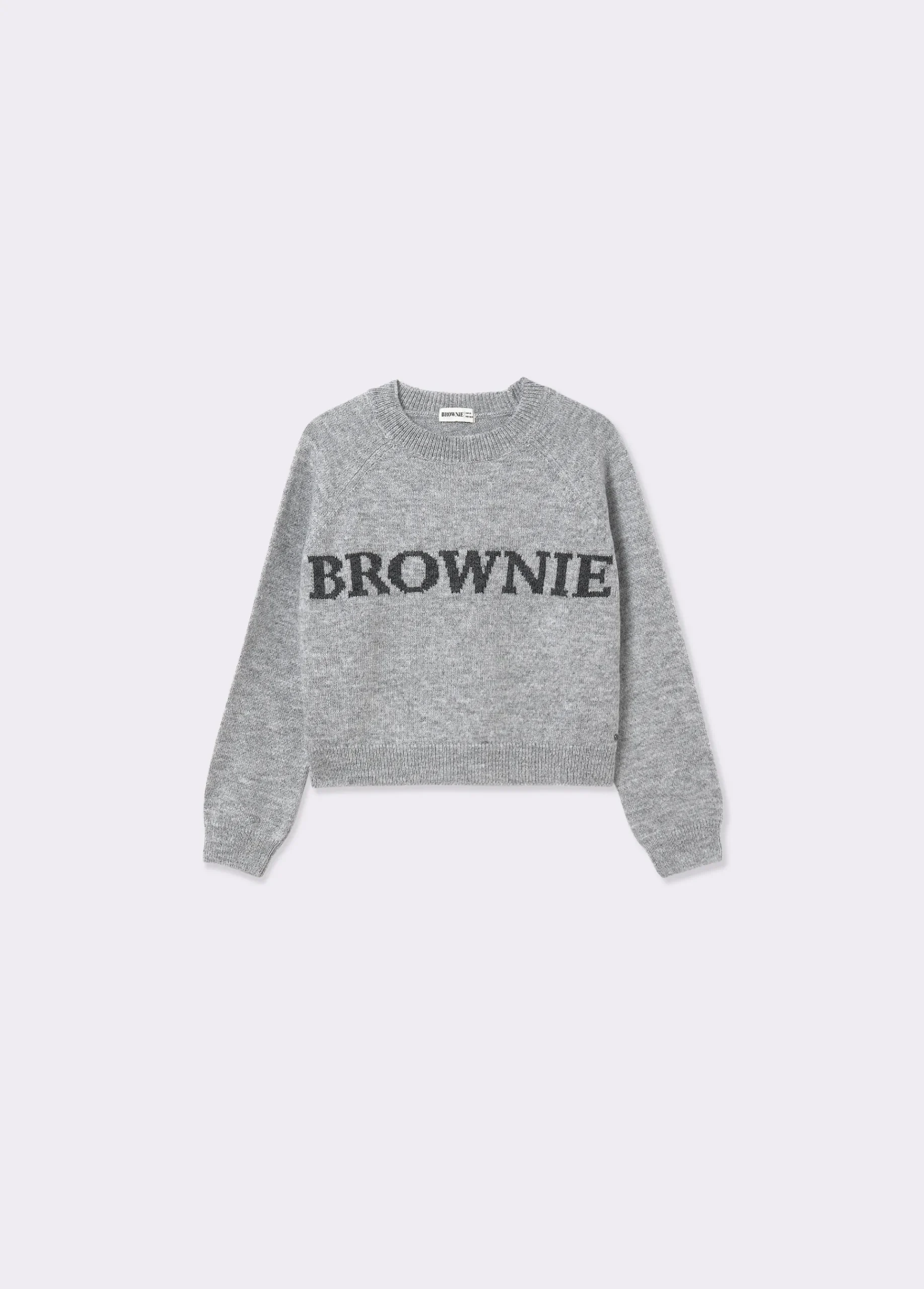 Brownie Jerséis|Punto*Jersey bordado Gris