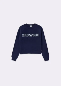 Brownie Jerséis|Punto*Jersey bordado Marino