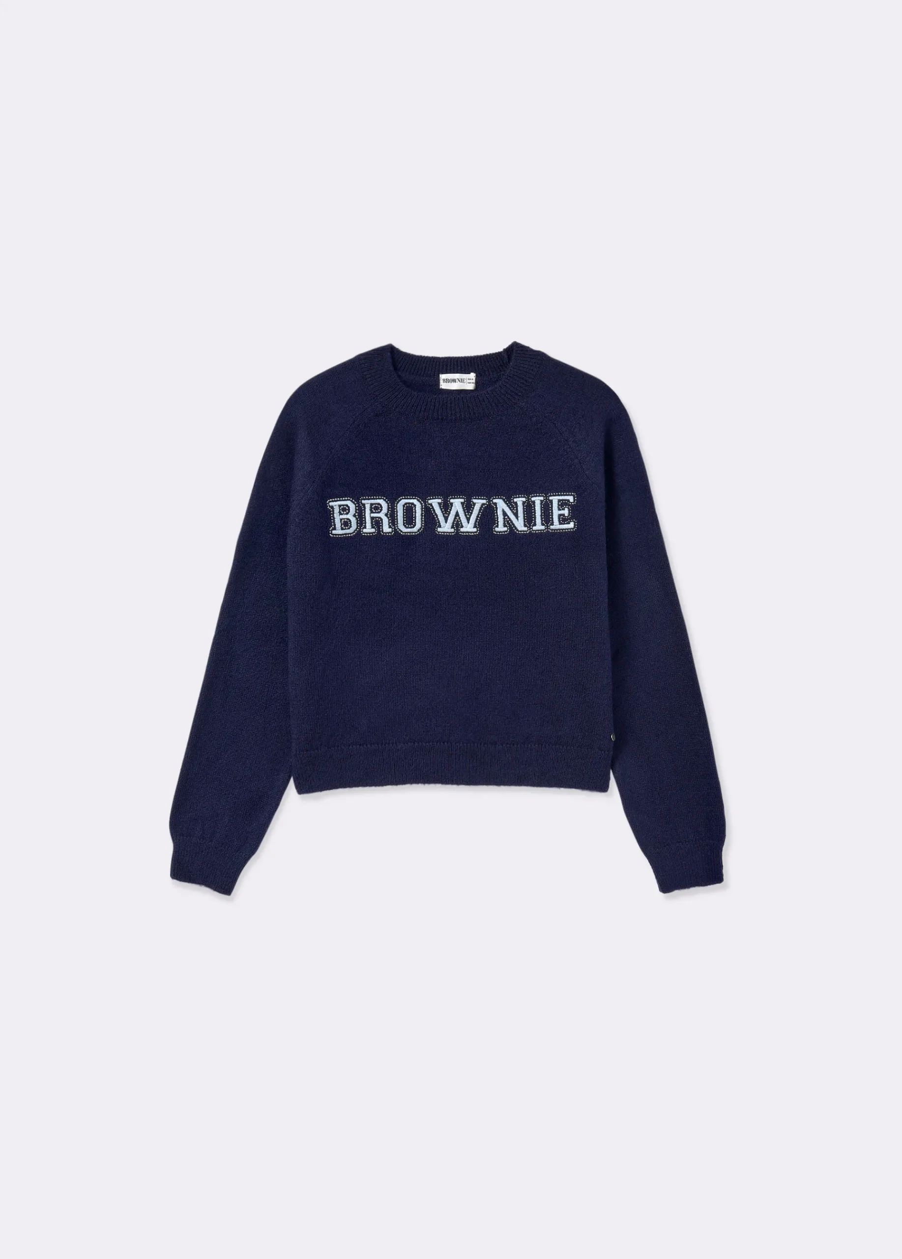 Brownie Jerséis|Punto*Jersey bordado Marino