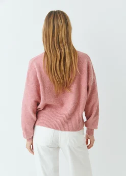 Brownie Jerséis|Punto*Jersey básico oversize Rosado