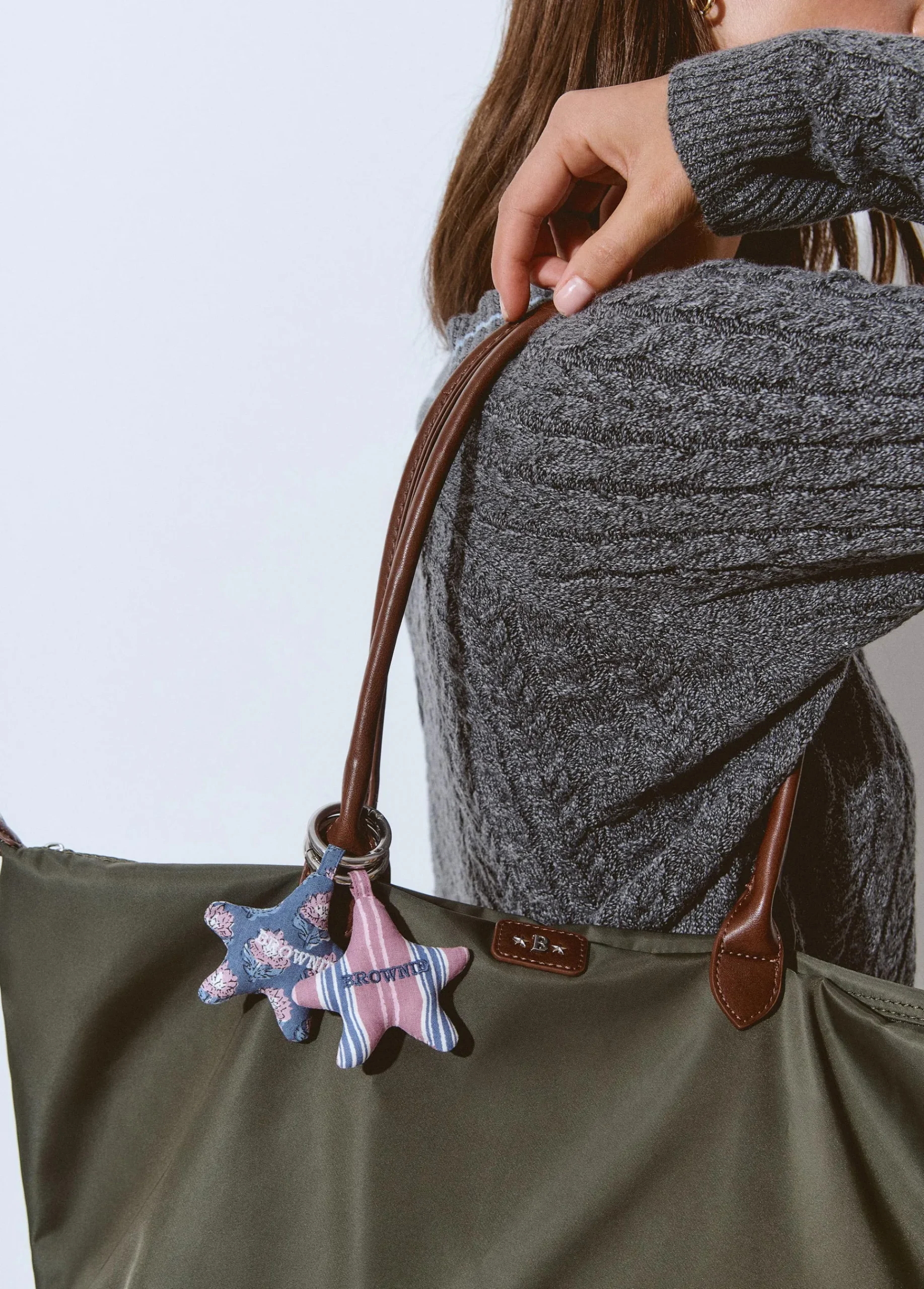 Brownie Accesorios De Viaje*Llavero estrella Rosado