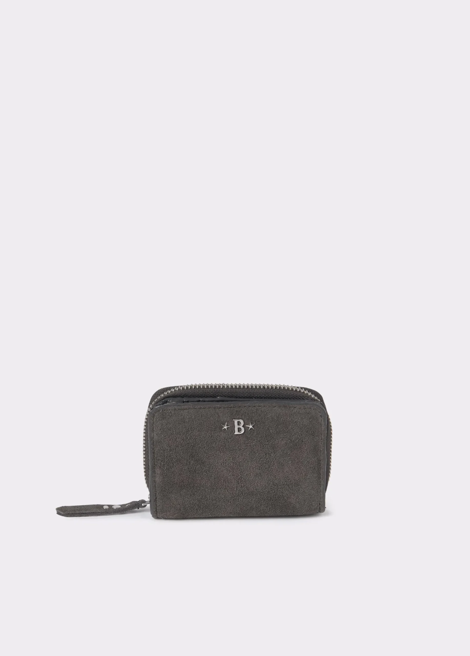 Brownie Monederos*Monedero piel básico Gris