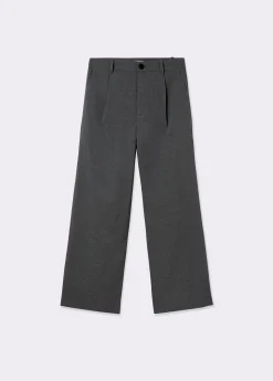 Brownie Pantalones|Total Look*Pantalón ancho sastre Gris