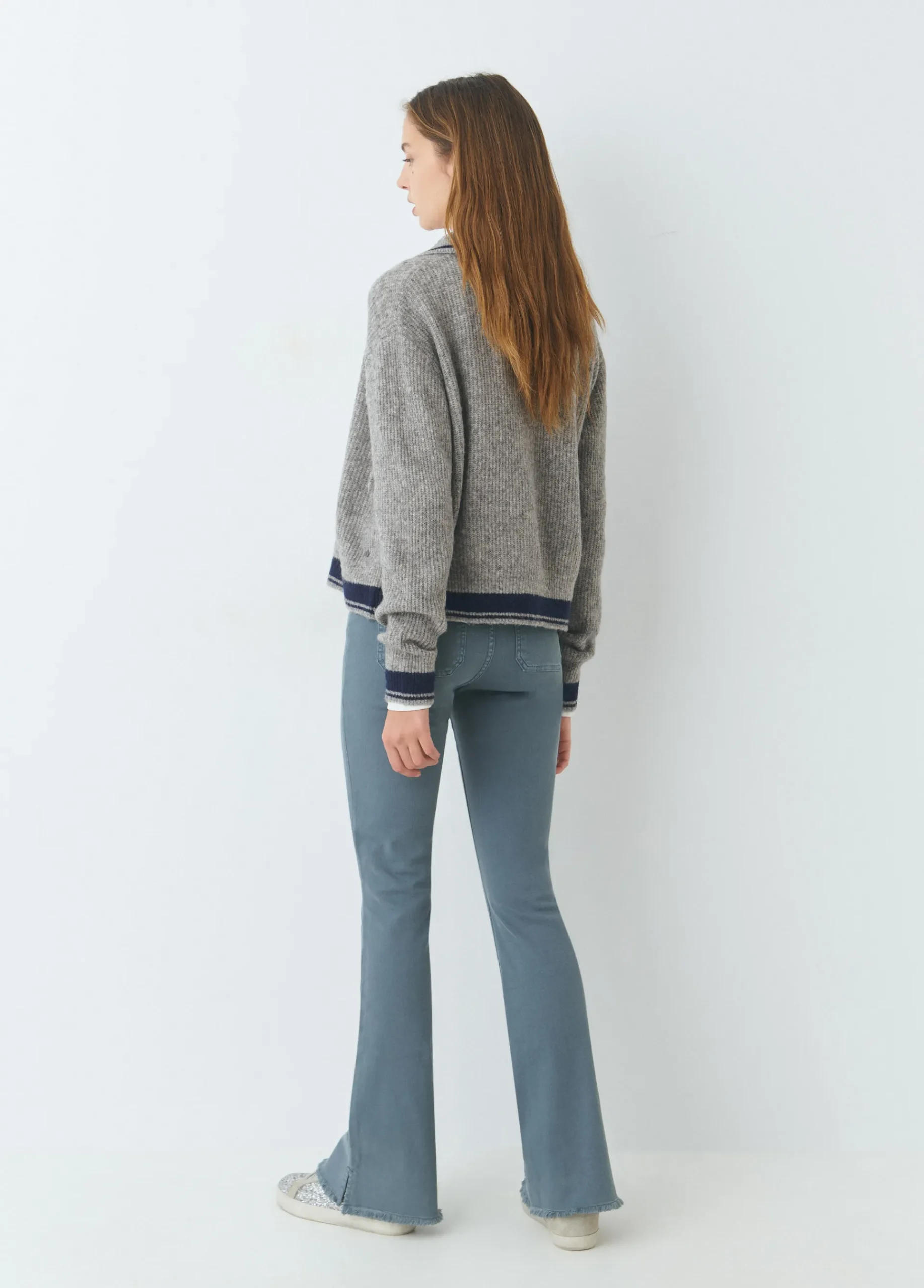 Brownie Pantalones*Pantalón campana Azul