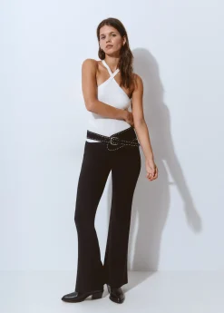 Brownie Pantalones*Pantalón flare Negro