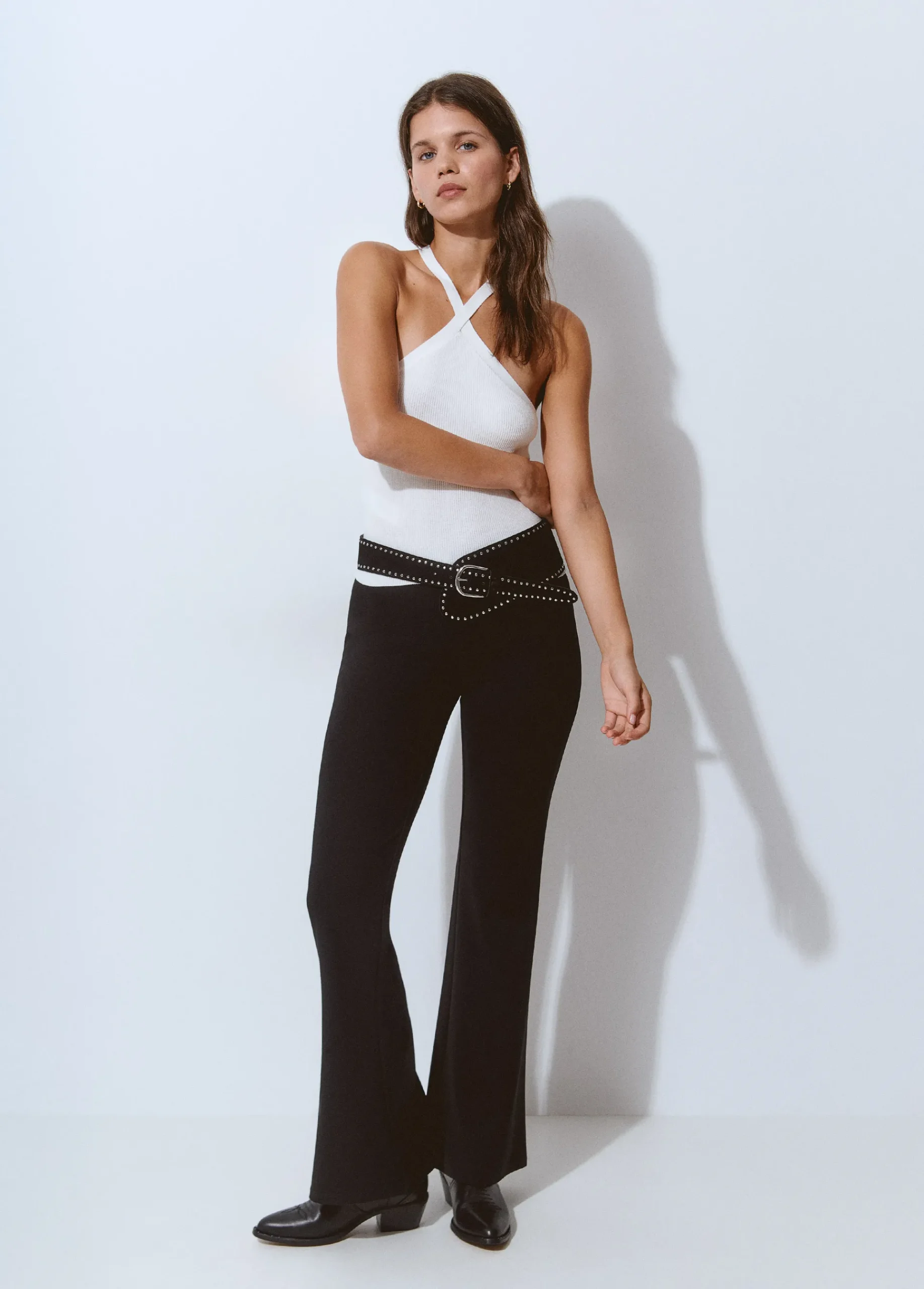 Brownie Pantalones*Pantalón flare Negro