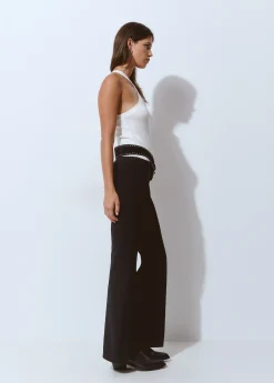 Brownie Pantalones*Pantalón flare Negro