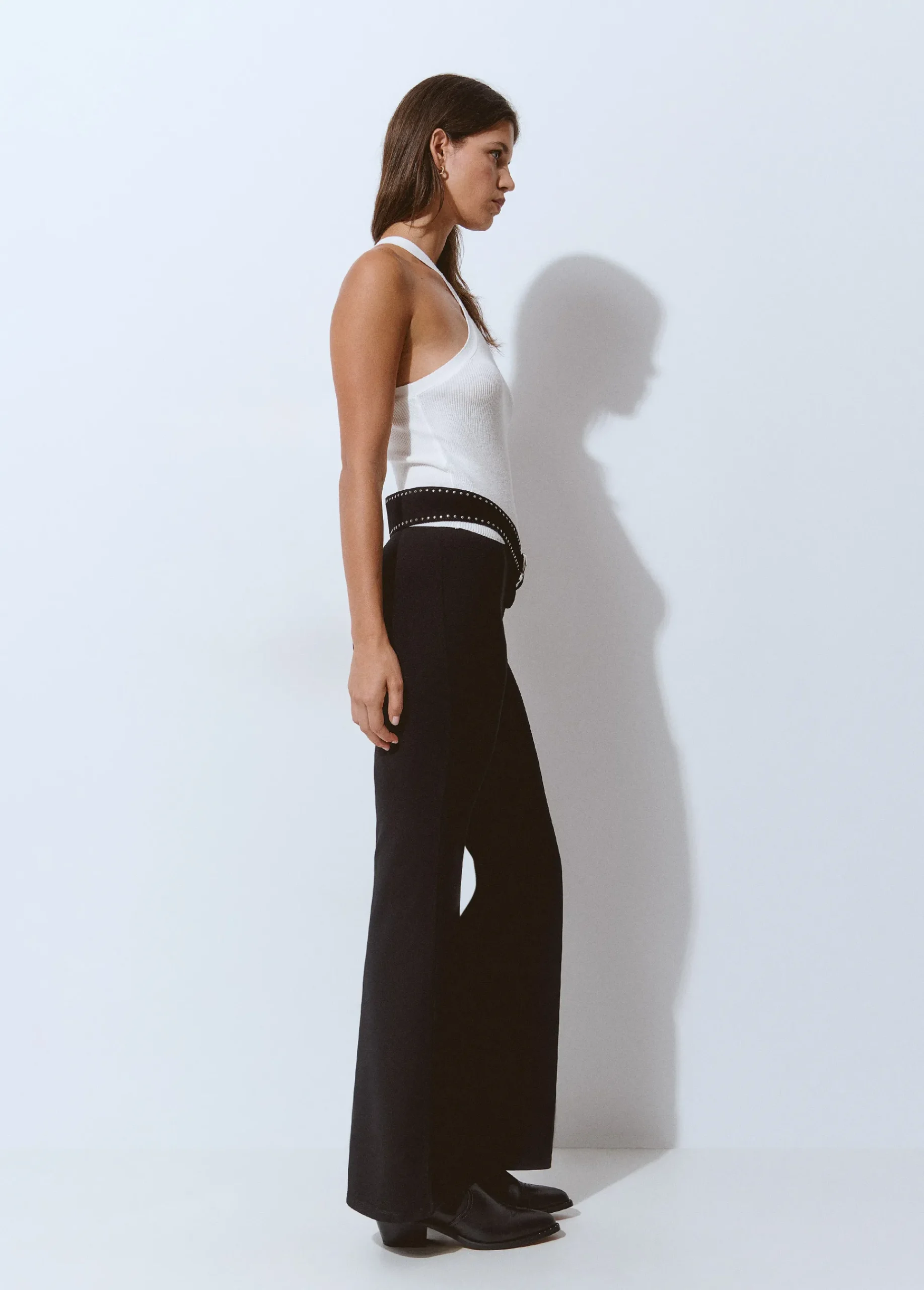 Brownie Pantalones*Pantalón flare Negro