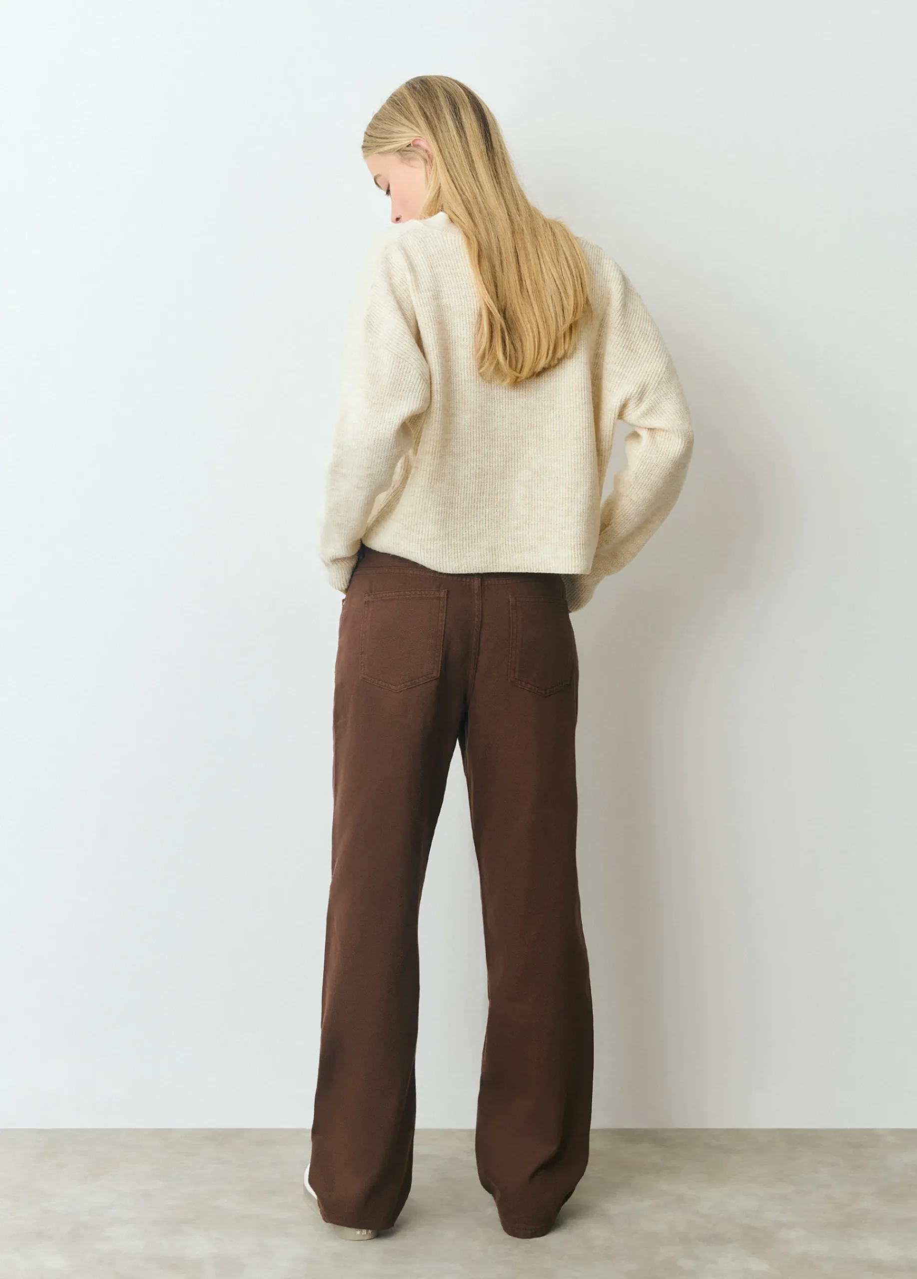 Brownie Pantalones*Pantalón ondas Marron