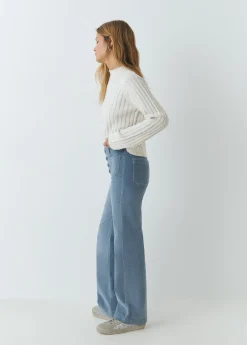 Brownie Pantalones*Pantalón pana culotte Azul