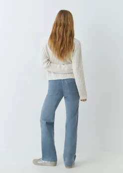 Brownie Pantalones*Pantalón pana culotte Azul