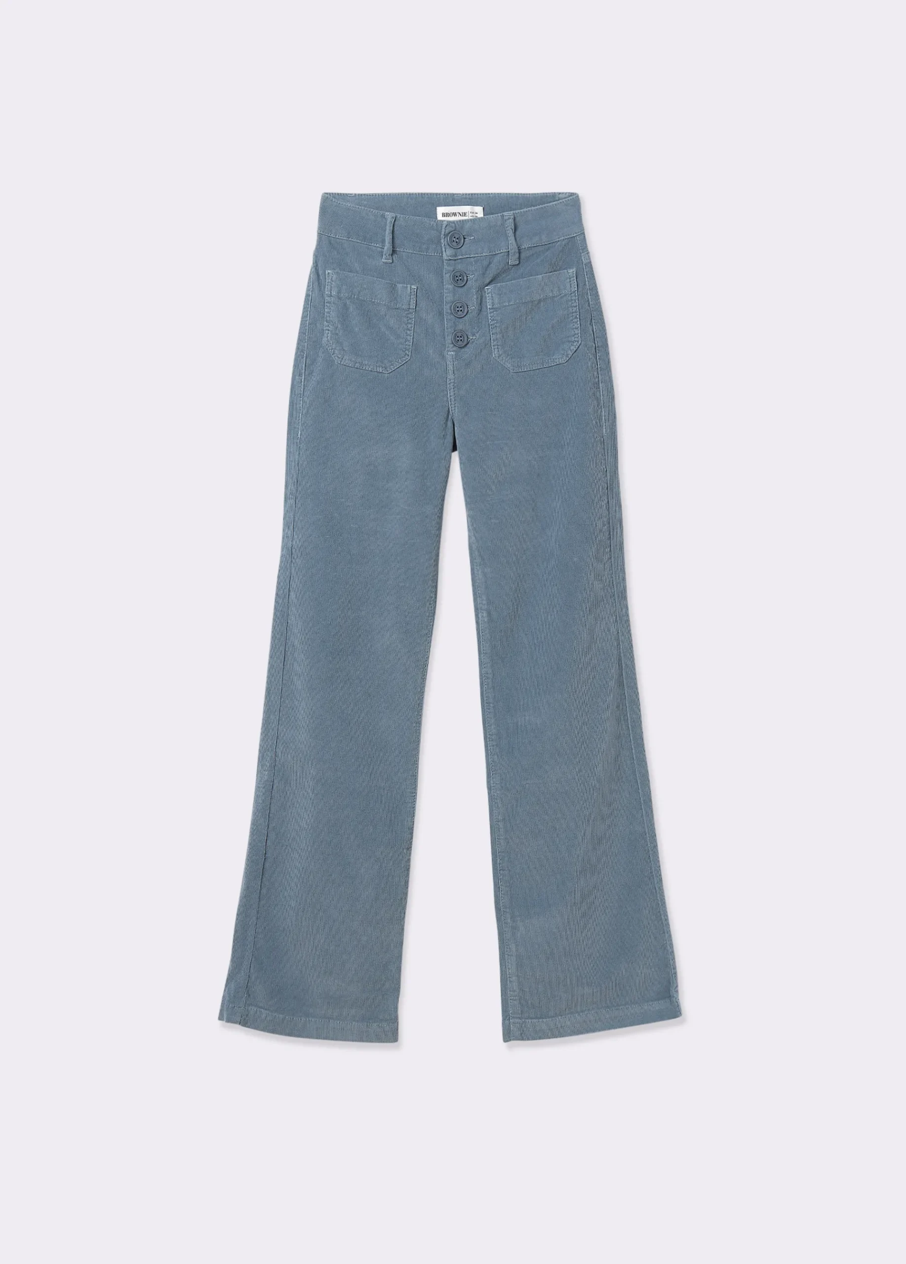 Brownie Pantalones*Pantalón pana culotte Azul